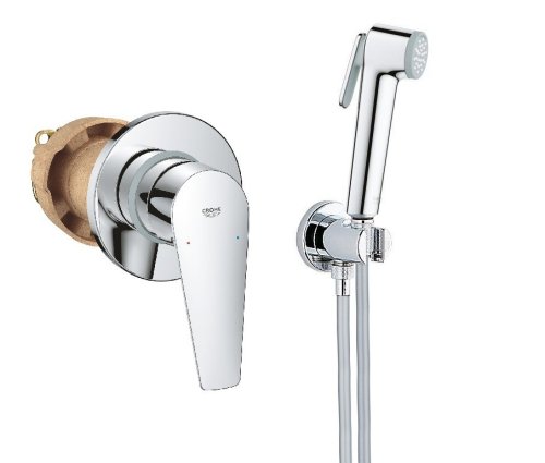 Гигиенический душ + смеситель Grohe BauEdge New з Tempesta-F