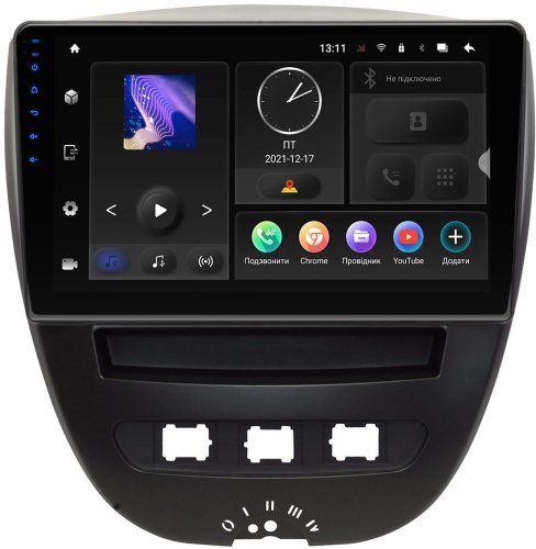 Штатна магнітола INCar TMX-7002 Citroen C1 2005-2014 Android 10 DSP +Navi