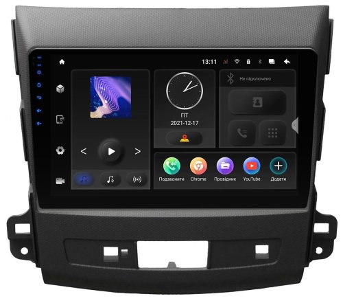 Штатная магнитола INCar TMX-6181 Mitsubishi Outlander XL Android 10 DSP +Navi