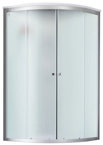 Душовий бокс Lidz Tani SB80x80.SAT.HIGH.FR, скло Frost 4 мм без піддону