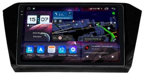 Штатная магнитола Abyss Audio QXR-0106 для Volkswagen PASSAT B8 2017+ Android 11