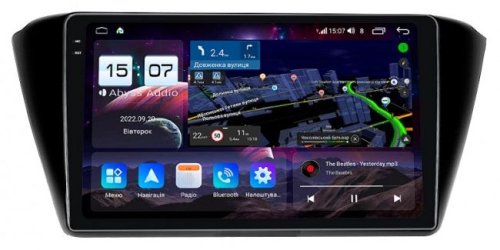 Штатна магнітола Abyss Audio QXR-0118 для Skoda FABIA 2015+ Android 11