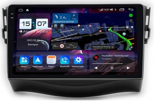 Штатная магнитола Abyss Audio QXR-9135 для Toyota RAV4 XA30 2006-2012 Android 11