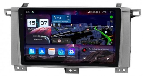 Штатная магнитола Abyss Audio QXR-9140 для Toyota LANDCRUISER 100 GX 2005+ Android 11