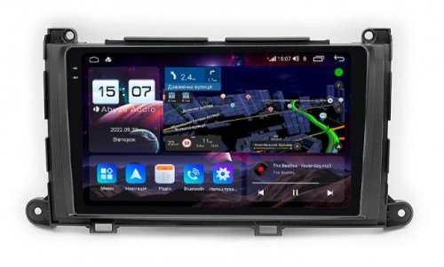 Штатная магнитола Abyss Audio QXR-9158 для Toyota Sienna 2009-2014 Android 11