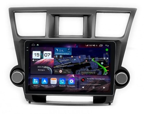 Штатная магнитола Abyss Audio QXR-0134 для Toyota Highlander XU40 2007-2014 Android 11