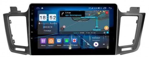 Штатная магнитола Abyss Audio QS-0137 для Toyota RAV4 XA40 2013-2016 Android 10 Q