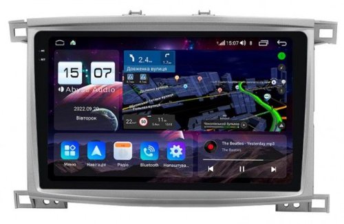 Штатна магнітола Abyss Audio QXR-0141 для Toyota LANDCRUISER 100 VX-R 2005+ Android 11