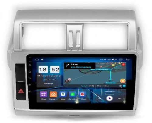 Штатна магнітола Abyss Audio QS-0146 для Toyota PRADO J150 2014-2016 Android 10 Q
