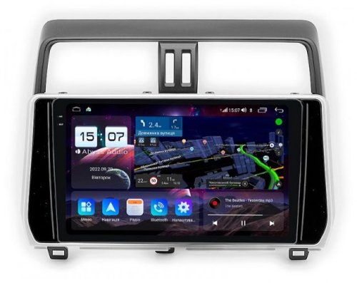 Штатная магнитола Abyss Audio QXR-0147 для Toyota PRADO J150 2018+ Android 11