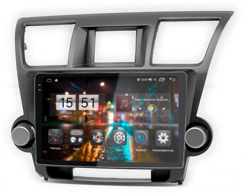 Штатная магнитола Abyss Audio QXR-0149 для Toyota Highlander XU40 2011-2015 Android 11