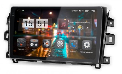 Штатная магнитола Abyss Audio QXR-0174 для Nissan NAVARA NP300 2016+ Android 11