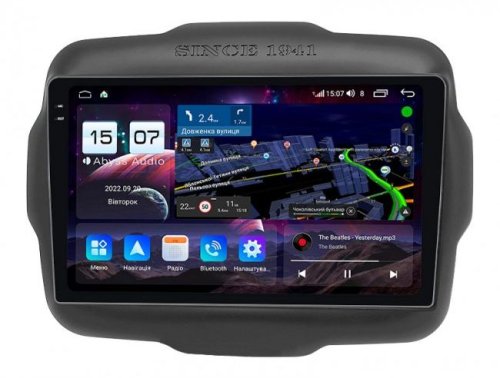 Штатная магнитола Abyss Audio QXR-9179 для Jeep RENEGADE 2016-2018 Android 11