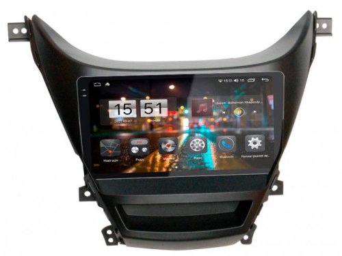 Штатная магнитола Abyss Audio QXR-9211 для Hyundai Elantra 2014-2016 Android 11