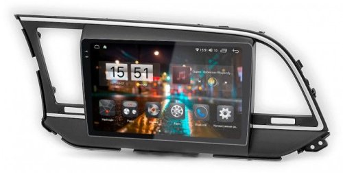 Штатная магнитола Abyss Audio QXR-9212 для Hyundai Elantra 2016-2018 Android 11