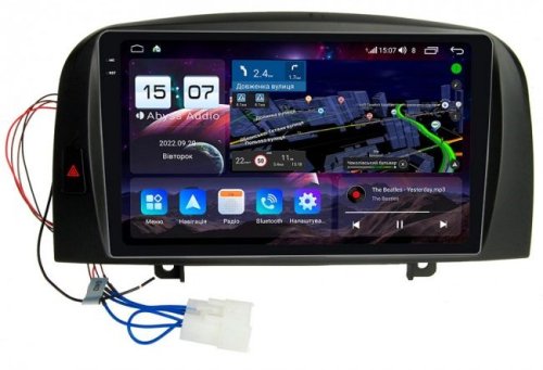 Штатная магнитола Abyss Audio QXR-9224 для Hyundai Sonata 2003-2009 Android 11