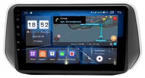 Штатная магнитола Abyss Audio QS-0221 для Hyundai Santa Fe 2018+ Android 10 Q