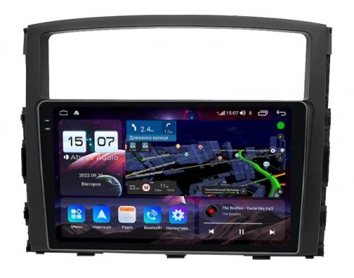 Штатная магнитола Abyss Audio QXR-9247 для Mitsubishi PAJERO 2006-2012 Android 11