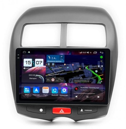 Штатна магнітола Abyss Audio QXR-9237 для Peugeot 4008 2012+ Android 11