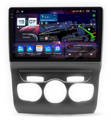 Штатная магнитола Abyss Audio QXR-9255 для Citroen Citroen C4L 2013-2016 Android 11