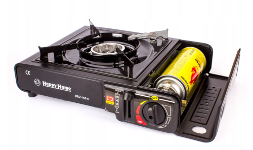 Портативная газовая плита 2 в 1 Happy Home BDZ-155-A