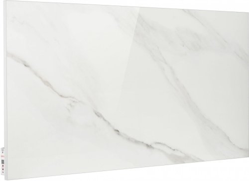 Керамическая электронагревательная панель с терморегулятором Ardesto HCP-1000RWTM (белый мрамор)