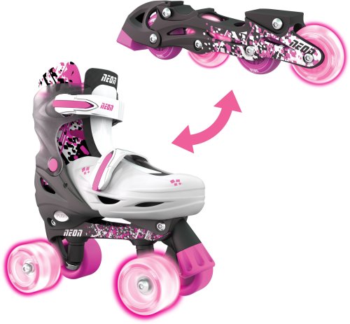 Ролики Neon Combo Skates Сайбер NT30P4 (Размер 30-33)