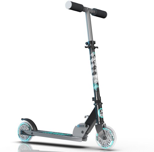 Самокат NEON Apex LED Серый NS32E4