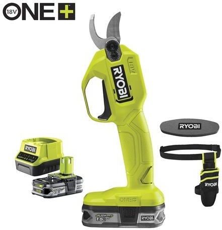 Секатор аккумуляторный Ryobi RY18SCA-115P