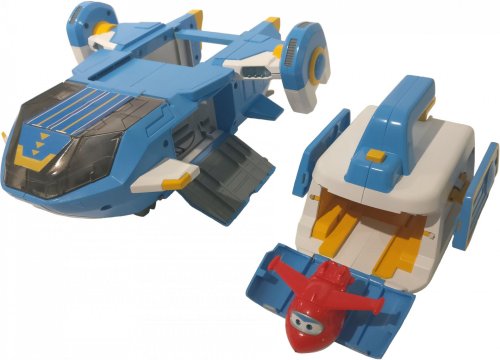 Игровой набор Super Wings Air Moving Base, Воздушная База, свет, звук EU740831