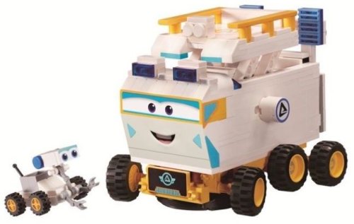 Конструктор Super Wings Small Blocks Buildable Vehicle Set Rover, Ровер EU385013