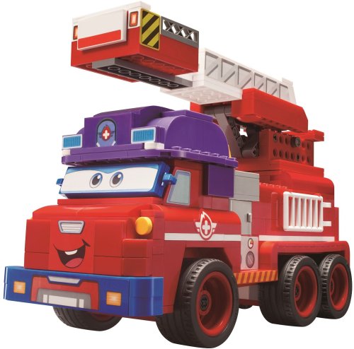 Конструктор Super Wings Small Blocks Buildable Vehicle Set Sparky, Спарки EU385011