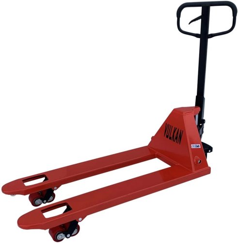 Рокла (гидравлическая тележка) Vulkan CBY-AC3.0T красная