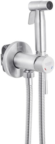 Смеситель с гигиеническим душем Kroner KRP Edelstahl Klassisch - ESG053 CV029966