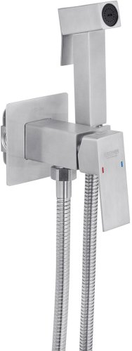 Змішувач з гігієнічним душем Kroner KRP Edelstahl Kubus - ESG053 CV029968