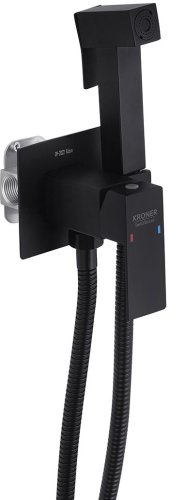 Змішувач з гігієнічним душем Kroner KRP Edelstahl Kubus - SCH053 CV029969