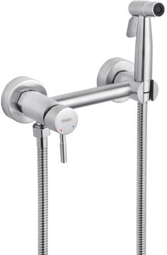 Смеситель с гигиеническим душем Kroner KRP Edelstahl Klassisch - ESG052 CV027929