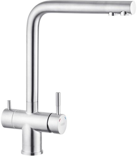 Смеситель для кухни с подключением к фильтру Kroner KRP Edelstahl Klassisch - ESG03811 CV027932
