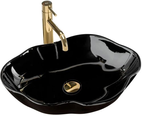 Умывальник REA Pearl Black REA-U0858