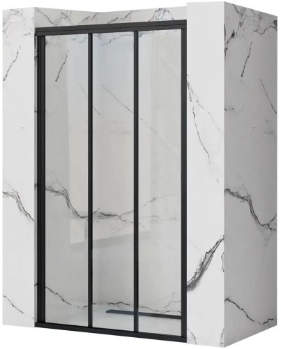 Душові двері REA Alex Black 100 REA-K9639