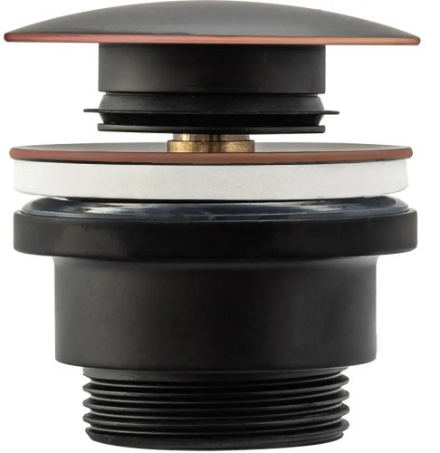 Донный клапан для умывальника REA Klik-Klak Old Black REA-A5218