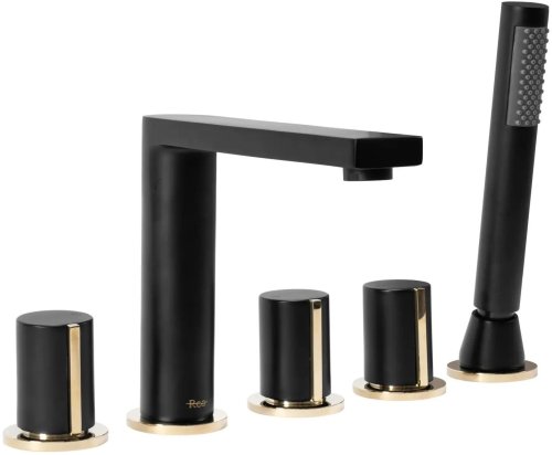 Смеситель для ванны REA Icon Black Matt REA-B3622