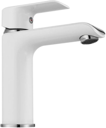 Смеситель для умывальника REA Bloom White Chrom REA-B9915