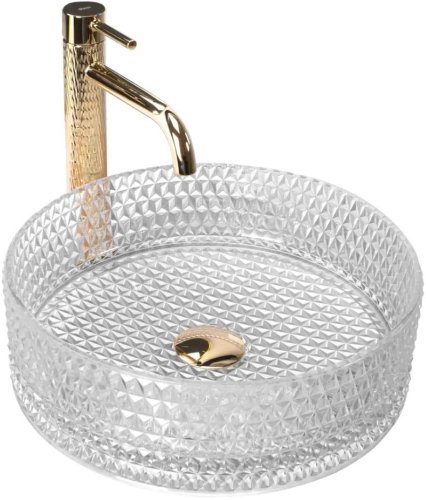 Умывальник REA Cristal Transparent REA-U9670