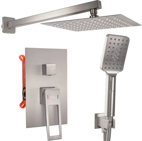 Душевая система REA Parker Nikiel Brushed + Box REA-P9142