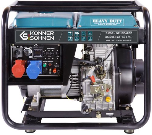 Генератор дизельный Konner&Sohnen KS 9102HDE 1/3 ATSR