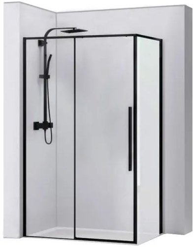 Душевая кабина REA Solar Black 90х120 REA-K6311