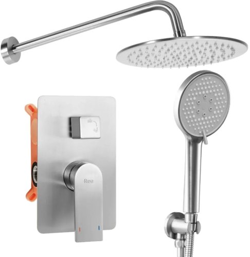 Душова система REA Verso Nikiel Brushed + Box REA-P4800