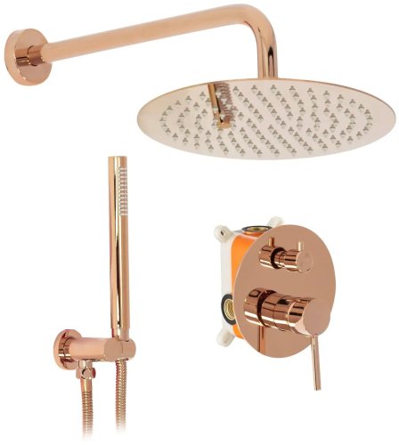 Душевая система REA Lungo Rose Gold + Box REA-P4111