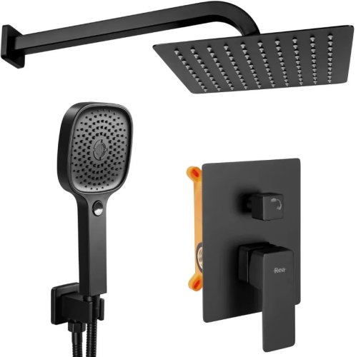 Душевая система REA Orix Black + Box REA-P8465